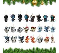 Countdown Calendar - 2D Dragon Pendant Scene, Flat Holiday Calendar 2025, Creative Festive Display, Interactive Decorative Set, Premium Seasonal Accessory for Niece, Family, Friends