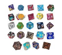 Countdown Calendar - Acrylic+ABS 11.02x6.3x1.18in | 24 Day Countdown, Polyhedral | Holiday Role Playing Board Game