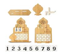 Countdown Calendar Desktop Ornament Decorative Keepsake For Holy Month Celebration And Festive Home Decoration Figure-#194