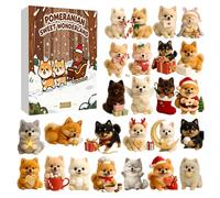 Countdown Calendar For Christmas 2025,2D Acrylic Flat Pendant,Dog Design Christmas Calendar For Kids - For Men Women Girls Young Teens Wife Husband Son Daughter