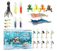 Countdown Calendar for Christmas 2025,Maritime Rigging | Countdown to Christmas Baits Calendar | For Adults, Kids, Drivers