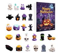 Countdown Calendar for Halloween Resin Spooky Decoration