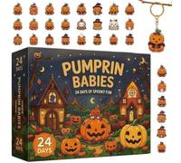 Countdown Calendar for Kids 2D Acrylic Cartoon Pendant Decorations 24 Days