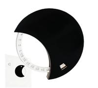 Countdown Calendar for the Christmas Season - 30 Days Cupboard Magnet Countdown | Moon-Shaped Rotating Wheel with Magnets for Fridge | For Various Holiday Parties and Kitchen and Classroom S