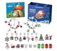 Countdown Calendar Jewelry Making Kit | Crystal Reusable Countdown Calendar - Women's Jewelry Jewelry Making Kit for Christmas Birthday New Year