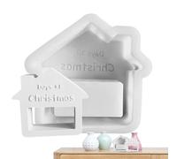 Countdown Calendar Shape - Christmas Silicone Molds | Dice Silicone Mold - Plaster Craft Moulds for DIY Holiday Decorations, Festive Home Decor for Study Room Bedroom