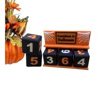 Countdown Calendar To Halloween Spooky Spider Web Element Table