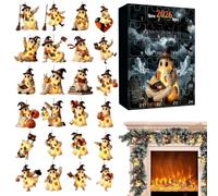 Countdown Calendar Toys 2D Flat Acrylic Collectible Pendant
