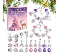 Countdown | Christmas Countdown, Jewellery Making Kit 24 Days Bracelets Accessories for Girls Women Teens