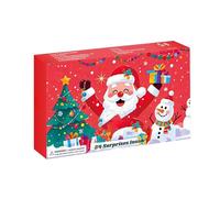Countdown Christmas Dinosaur 24 Days Figures Dinosaurs Toys Collection Countdown 2025 Animals for Showcase Library Fireplace Office Gar