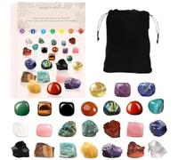 Countdown for Christmas Ornaments - 24 Piece Christmas Decorations Kit for Advent Calendar | 24 Day Decorations, 2025 Decorative Crystals for the F