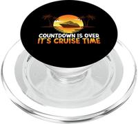 Countdown Is Over It's Cruise Time Funny Ship Cruise Trip PopSockets PopGrip for MagSafe