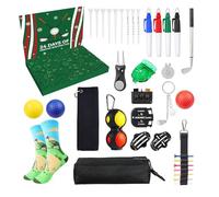 Countdown Kalender Für Weihnachten - Golf -Adventsspielzeug,Sportliche Heimdekoration, 24 Countdown Kalender Mit Golf Zubehör | Männer Vater Ehemann Freund Kinder Outdoor Abenteuer