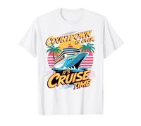 Countdown Over It's Cruise Time Retro Design T-Shirt