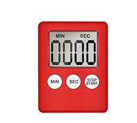 Countdown Timer - Convenience Small Visual Magnetic Timer | Digital Countdown Counter Timer With Function | Portable Beep Alarming Led Display Timers for Home, Offices, Study(Red)