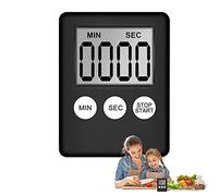 Countdown Timer - Convenience Small Visual Magnetic Timer | Digital Countdown Counter Timer With Function | Portable Beep Alarming Led Display Timers for Home, Offices, Study(White)