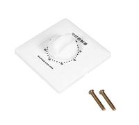 Countdown Timer Switch 30/60/120 Minute in-Wall Timer Spring Wound Mechanical Switch 86 Panel for Lights Exhaust Fans Heaters Pumps(#2)
