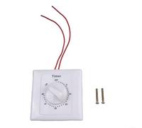 Countdown Timer Switch AC220V 86 Panel Accurate Time Control for Electric Devices like Air Conditioners and Routers (TIMING 30MIN)