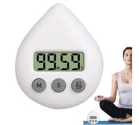 Countdown Timer - Waterproof Countdown Timer, Portable Timing Tool, Kitchen Cooking Timers | Minute Second Countdown Timer, Portable Timing Tool Display For School Learning Kitchen Working And Shower