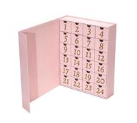 Countdown to Christmas Calendar - - 24 Days Refillable Empty DIY Reusable |