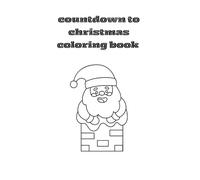 countdown to christmas coloring book
