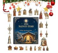 Countdown To Christmas Religious Jesus Birth Story | Countdown To Christmas Religious Featuring Jesus Birth Story And Nativity Scene Imagery