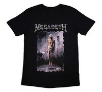 Countdown To Extinction Tracks T Shirt Megadeth Black S