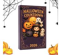 Countdown to Halloween Calendar 2D Acrylic Halloween Pendant