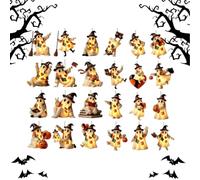 Countdown to Halloween Calendar 2D Acrylic Pendant Ornaments