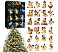 Countdown To Halloween Calendar 2D Flat Collectible Cute Pendant Ornaments