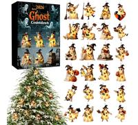 Countdown To Halloween Calendar 2D Flat Collectible Cute Pendant Ornaments