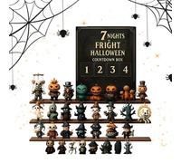 Countdown to Halloween Scary Haunted House Figurines