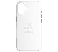 Countdown to Retirement This Girl Is Nearly Done Case for iPhone 16