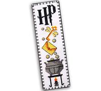 Counted Cross-Stitch Kit of Bookmark ‘Cauldron' - Hand Embroidery Kit with Pattern Design
