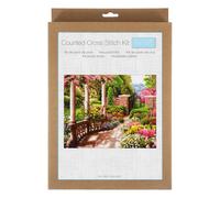 Counted Cross Stitch Kit Trimits Extra Large - Peace Garden - 56 x 44cm - GCS246