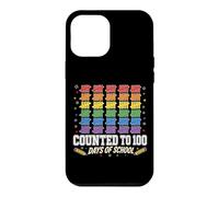 Counted To 100 Days Of School Tally Rainbow Kids Case for iPhone 12 Pro Max