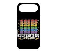 Counted To 100 Days Of School Tally Rainbow Kids Case for iPhone Air