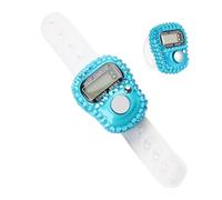 Counter By - Manual Clicker with LCD Display, Portable Ring Counting, Ergonomic Digital Tracking | Accessory for Countdown Accounting for Daily Registration 'all