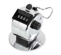 Counter Clickers 4-Digit Number Count Handheld Mechanical Counters Clickers Pitches for Coaching Knitting People Tallies