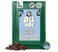 Counter Coffee | All Day Decaf Coffee Beans 1KG | Chemical-Free Decaffeinated | 100% Arabica Beans Medium Roasted | Rainforest Alliance Certified | Ideal for Filter or Espresso