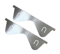 Counter Crevice Guard, stoves crevice covers | 2x covered with stainless steel cracks between stove and counter | Flexible length of 13.8-27.5 inches filled with kitchen baking space for