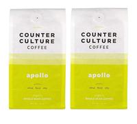 Counter Culture Coffee - Freshly Roasted Certified Organic Bean Coffee (Kosher) (Apollo Twin Pack)
