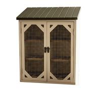 Counter Egg Holder -Farmhouse Storage Organizer Cabinet With Double Doors,Egg Rack With Wire Mesh Window For Pantry Cabin Coop Farm Market Grocery Store Home Kitchen