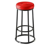 Counter Height Bar Stools Backless Round Dining Chairs with Footrest Thick Padded for Kitchen Island 43/53/58/63/70cm Stylish Seating for Home & Office