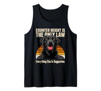 Counter Height is The Only Law Lab Dog Tank Top