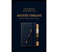 Counter Parenting™ Master Timeline: A Professional Co-Parenting Timeline for High-Conflict Co-Parenting, Custody Documentation, Family Court & Organized Record Keeping