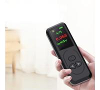 Counter Radiation Detector for Nuclear, Beta, Gamma & X-for Ray - 0.08-50 for MSV/h Range, Display, Pen-Style Dosimeter(Black)