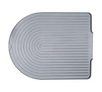 Counter Silicone Draining Mat - Foldable Counter Dish Drying Mat | Heat Resistant Large-Capacity Dishwashing Accessories for Bowl Disc