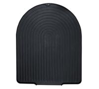 Counter Silicone Mat - Flexible Dish Draining Pad, Heat Resistant Kitchen Sink Protector, Anti-Slip Water Collector, Fast Drying Dish Rack, Premium Kitchen Accessories for Cups, Plates, Bowls