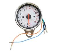 Counter Tachometer Motorcycle Motorcycle Tachometer Motorcycle Mechanical Tachometer Gauge Universal 12V Motorbike Speedometer Digital Display Speedometer